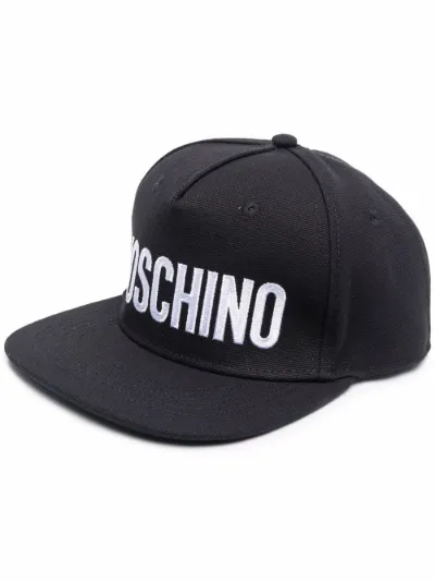 logo-print flat cap | Moschino | Eraldo.com