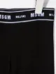 MSGM Kids leggins con logo estampado
