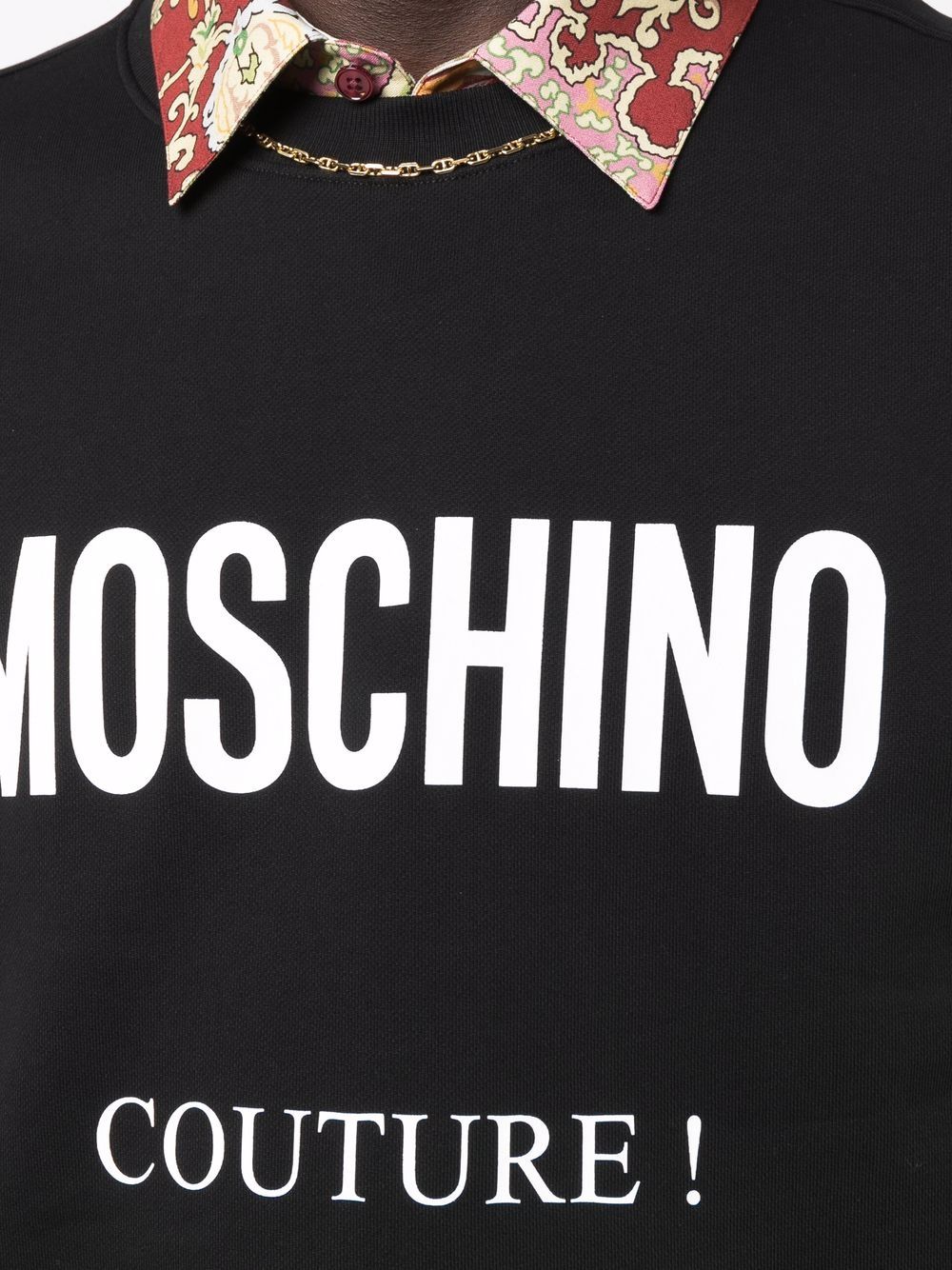 фото Moschino толстовка с логотипом