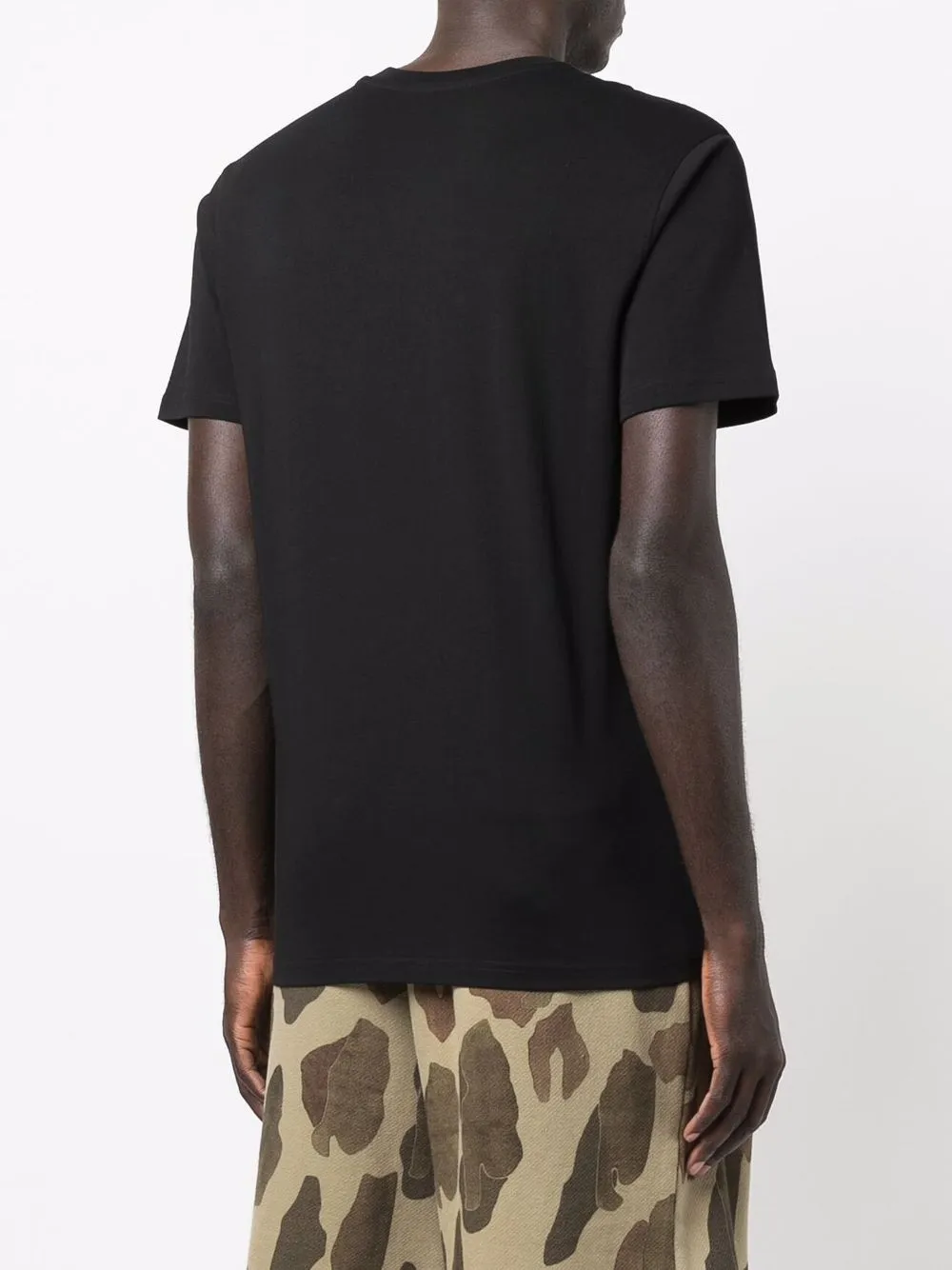 фото Moschino футболка с эффектом разбрызганной краски