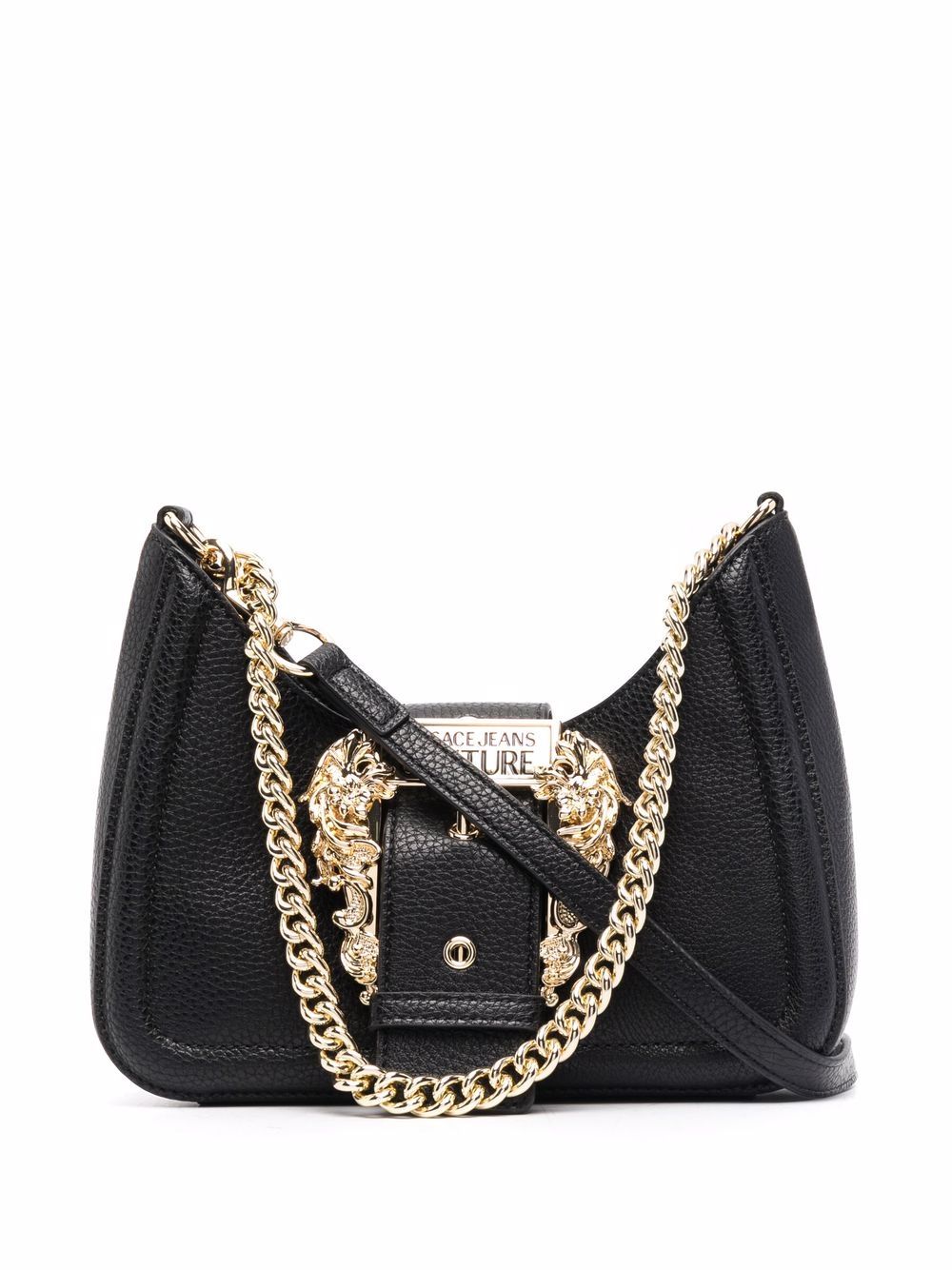 фото Versace jeans couture сумка через плечо с крупной пряжкой