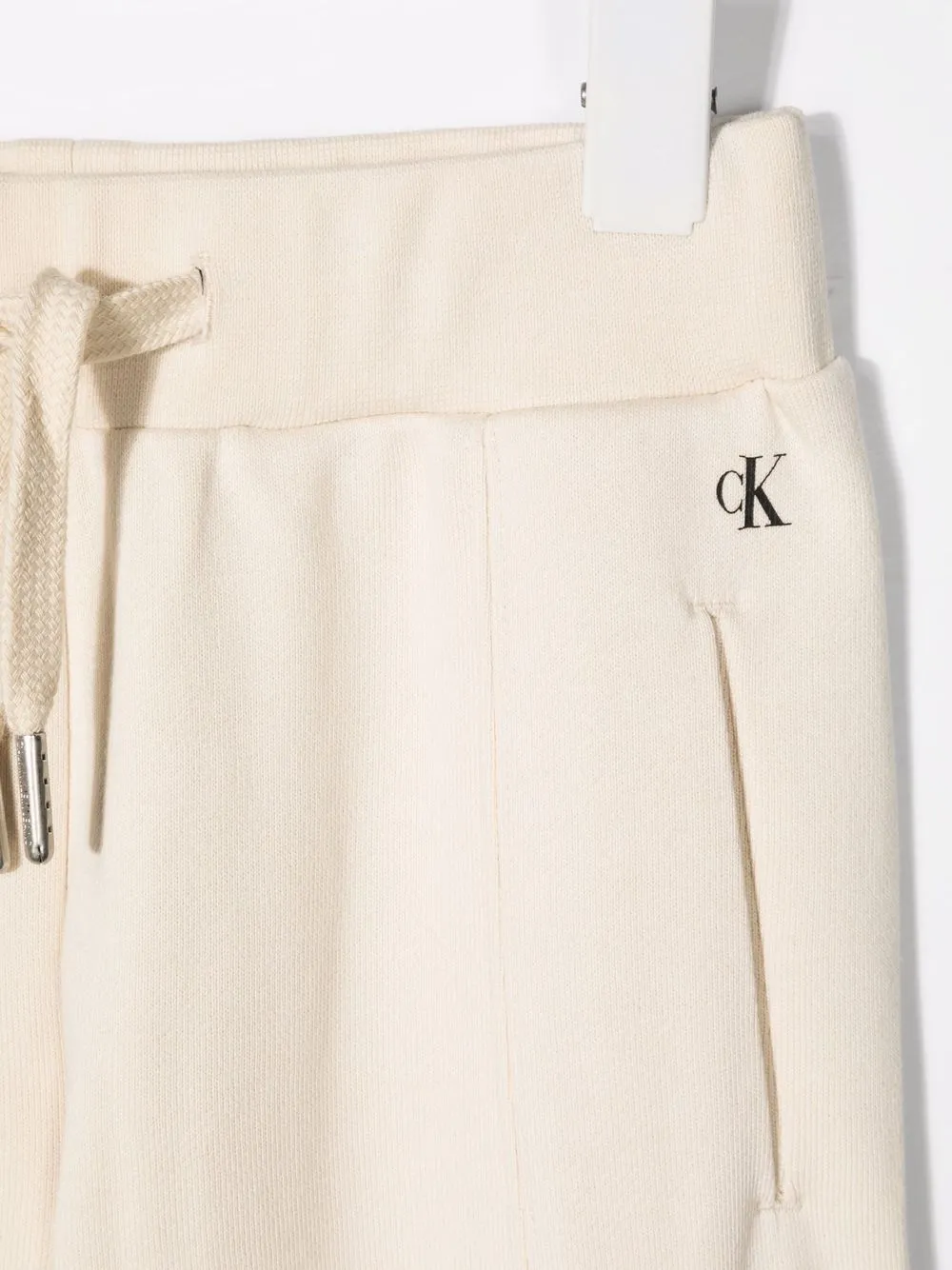 Calvin Klein Kids Trainingsbroek met logoprint Beige