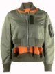 Imagem 1 de sacai Jaqueta bomber cropped