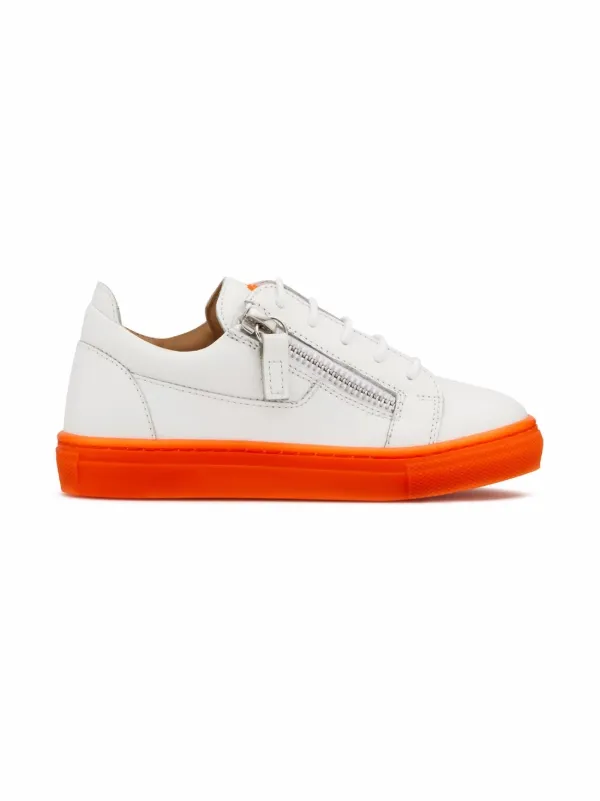 Giuseppe Junior white \u0026 orange Frankie 