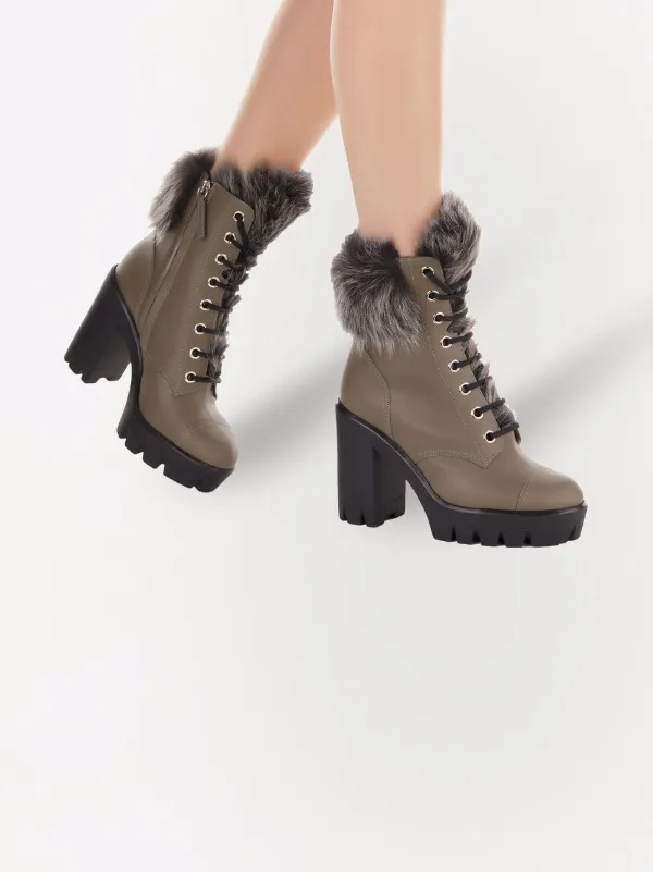 giuseppe zanotti shearling boots