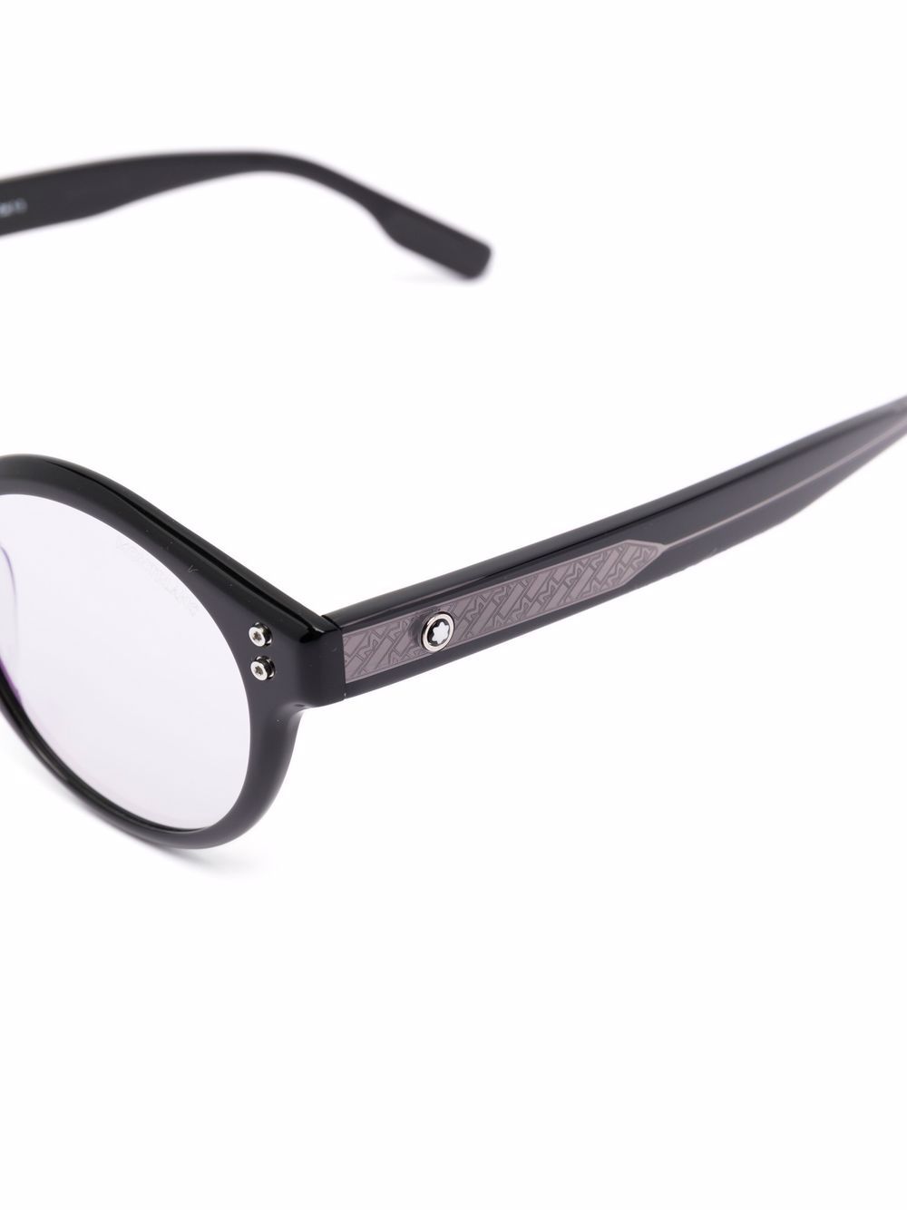 фото Montblanc round-frame glasses