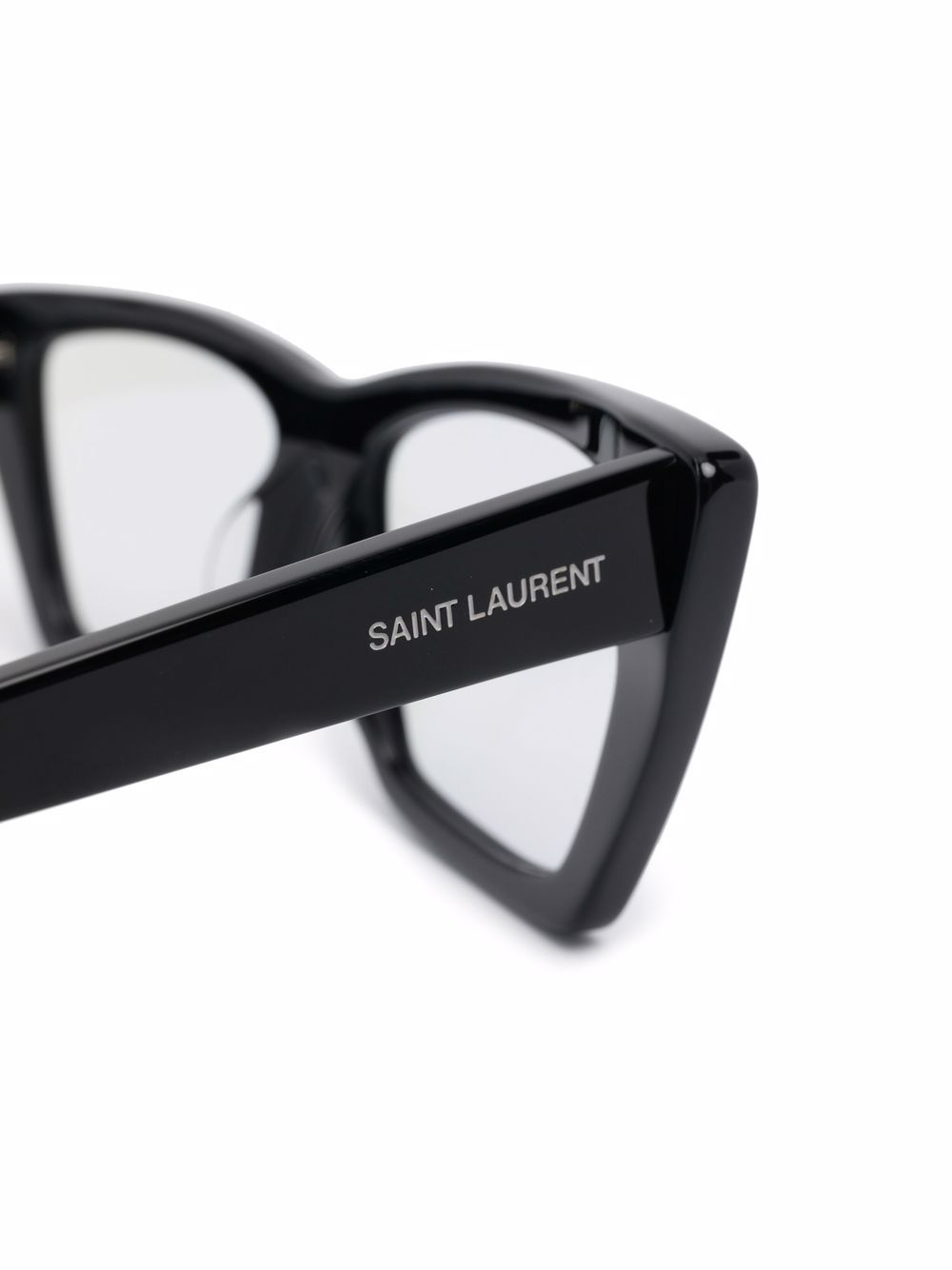 фото Saint laurent eyewear очки в оправе 'кошачий глаз'