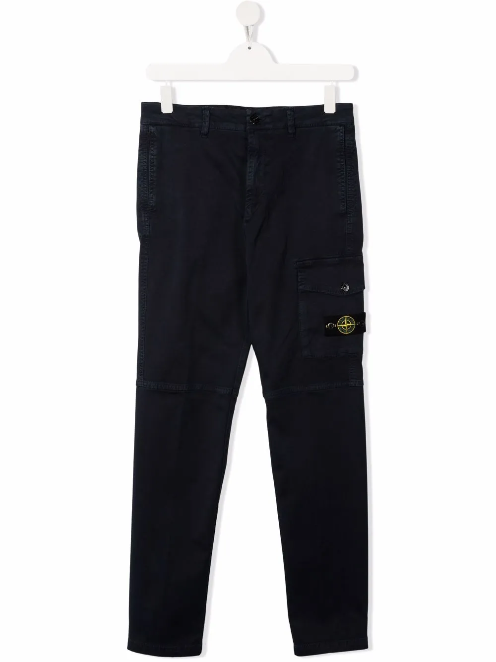 

Stone Island Junior TEEN panelled cargo trousers - Blue