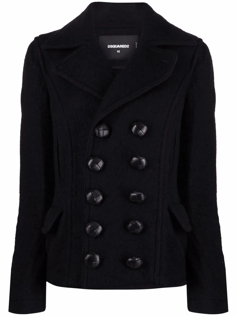 

Dsquared2 double-breasted wool jacket - Black