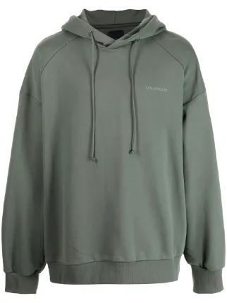 Juun.J green graphic-print hoodie for 