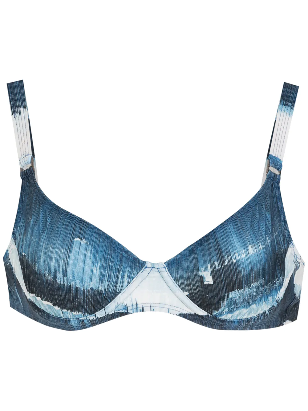 

Lenny Niemeyer top de bikini Gigi - Azul