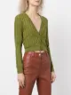 Jonathan Simkhai Standard cropped ribbed-knit cardigan