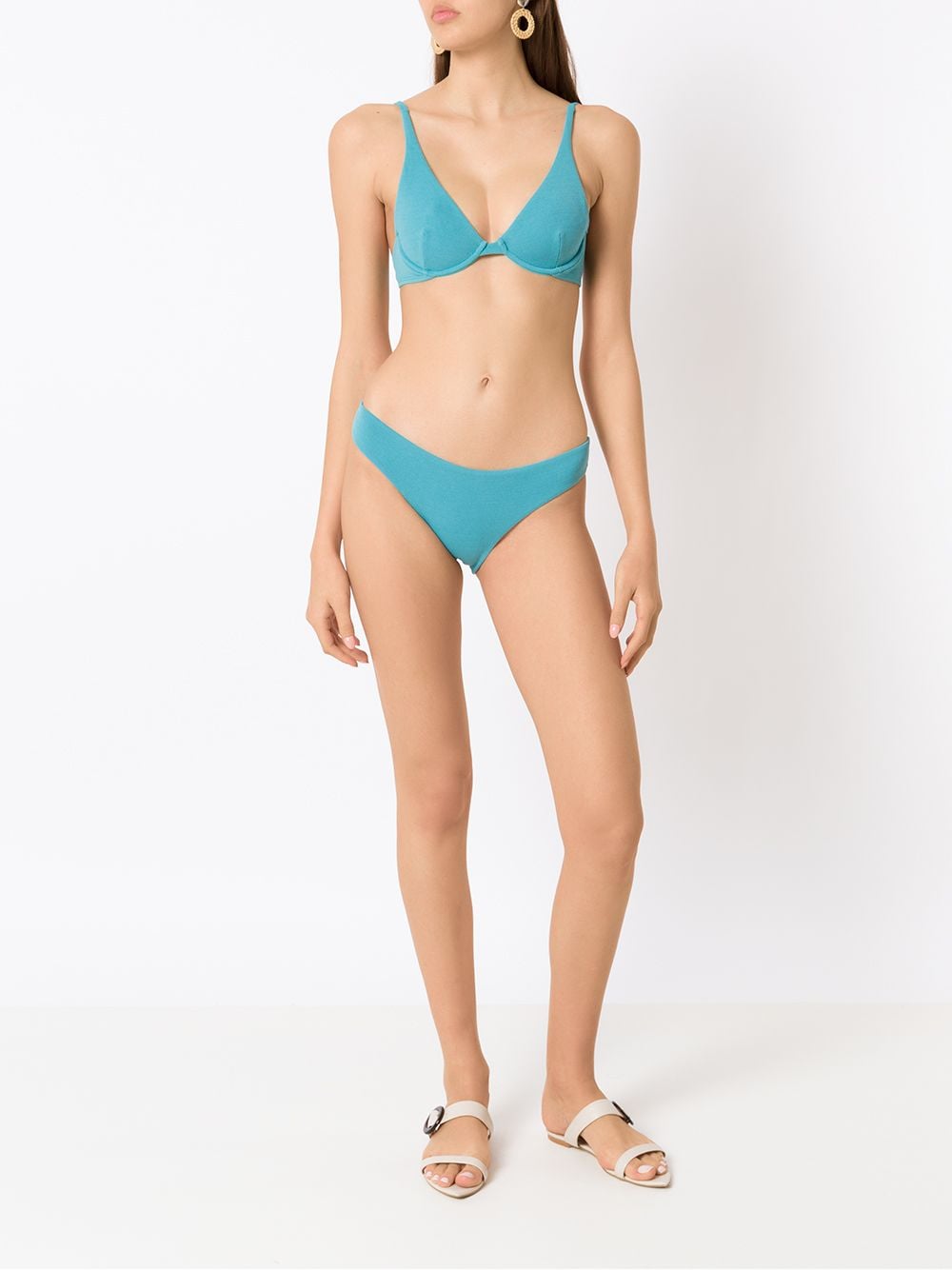 Lenny Niemeyer Bikinitop met print - Blauw