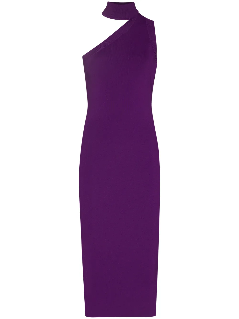 

Solace London Aria one-shoulder midi dress - Purple