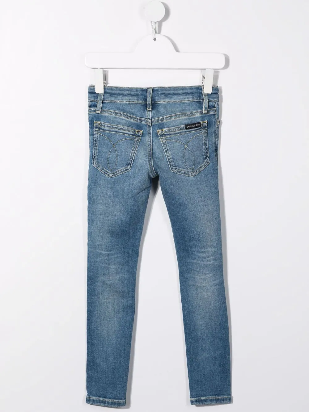 фото Calvin klein kids джинсы скинни средней посадки