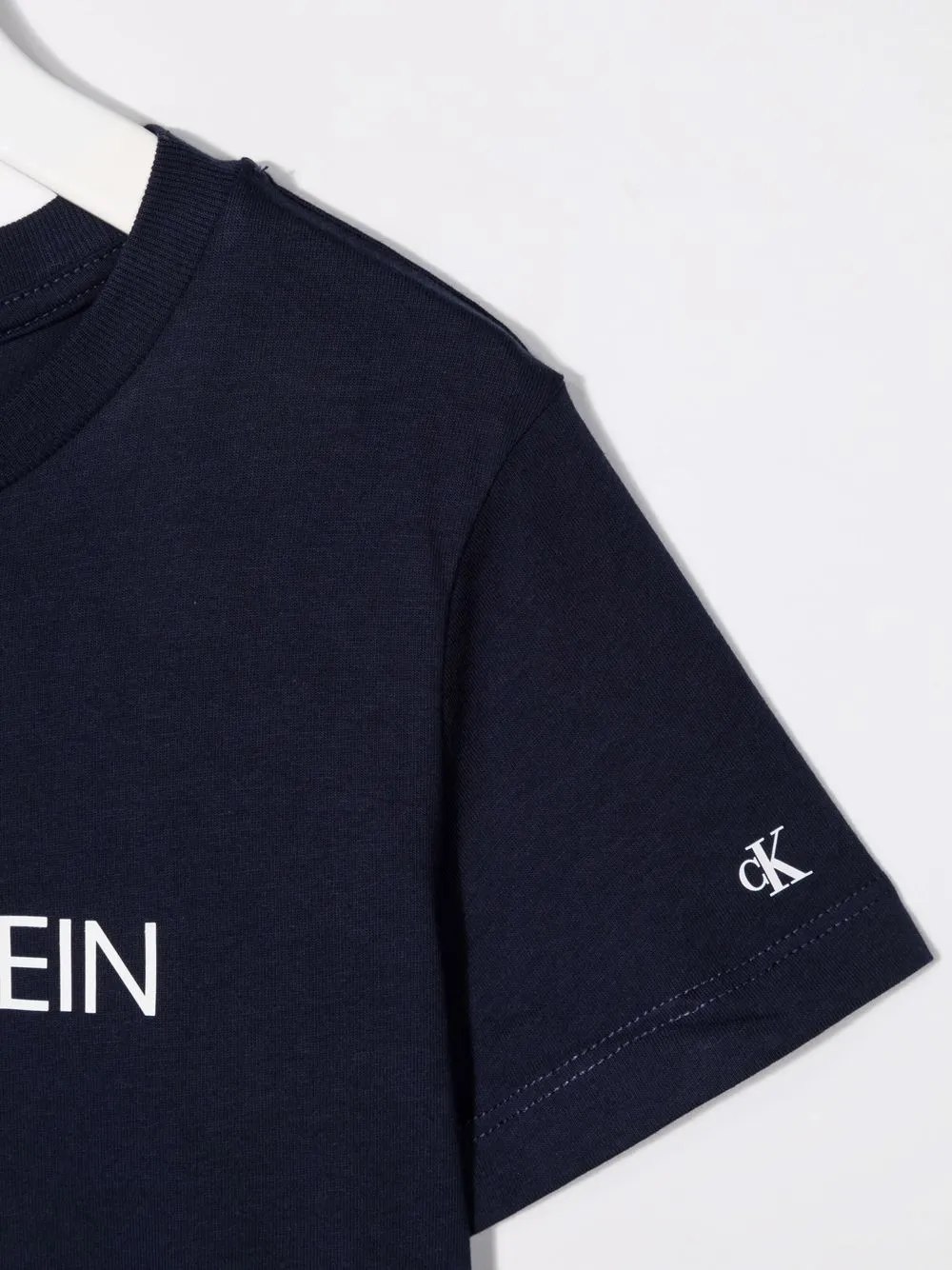 Calvin Klein Kids T-shirt met logoprint Blauw