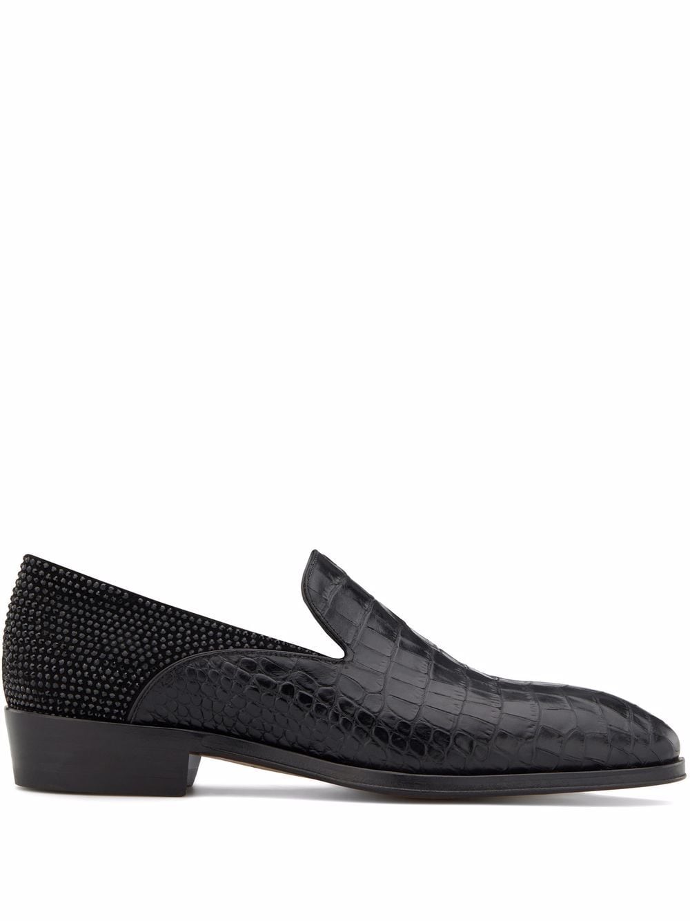 Giuseppe Zanotti Benson alligator-effect Leather Loafers - Farfetch