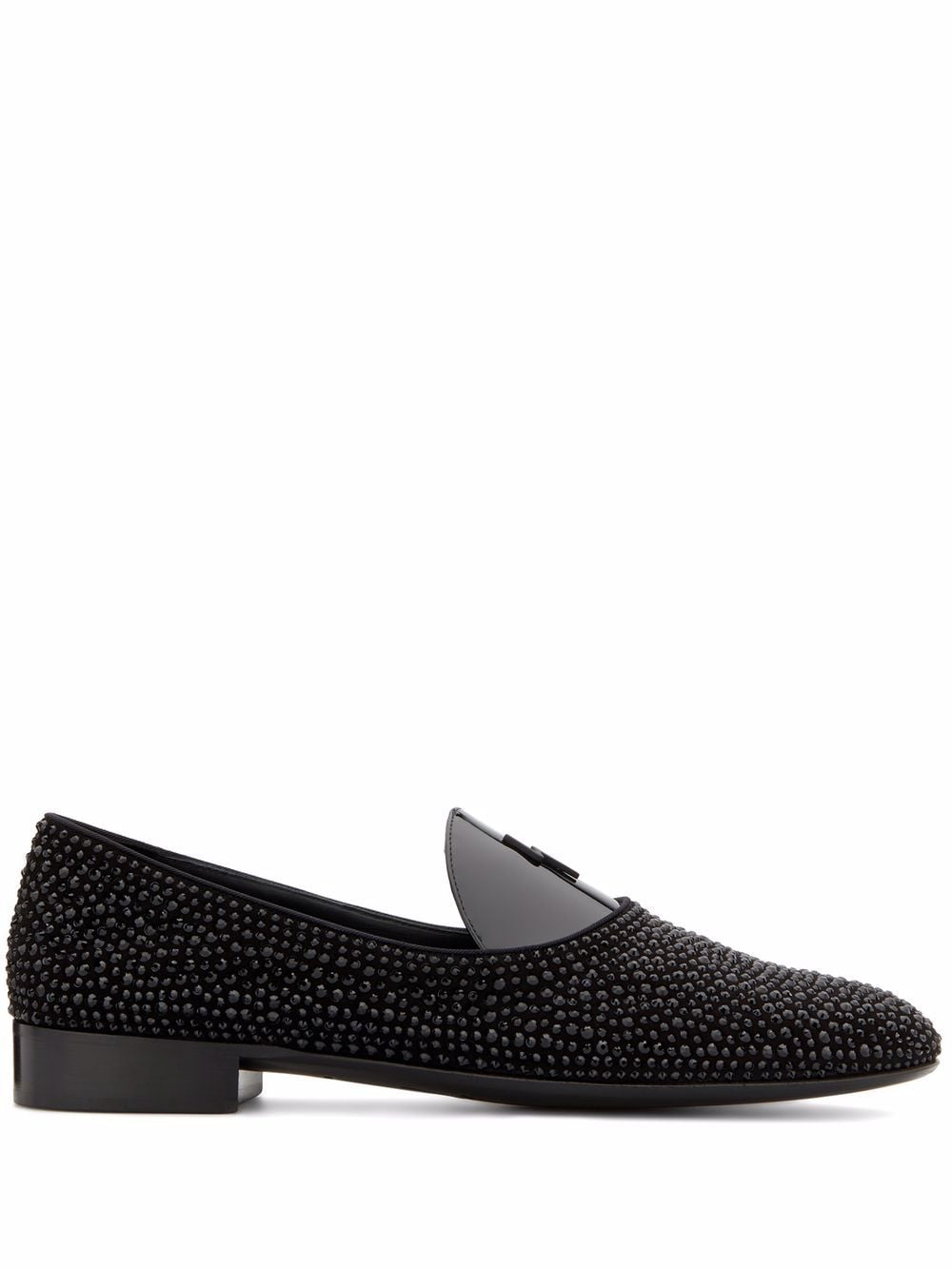 

Giuseppe Zanotti David flash crystal-embellished loafers - Black