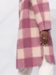 Isabel Marant Étoile Gabriel Mantel mit Karomuster