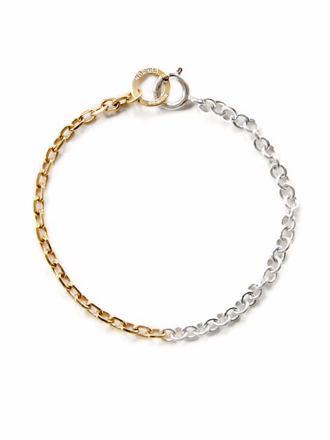 NORMA JEWELLERY Tucana two-tone bracelet