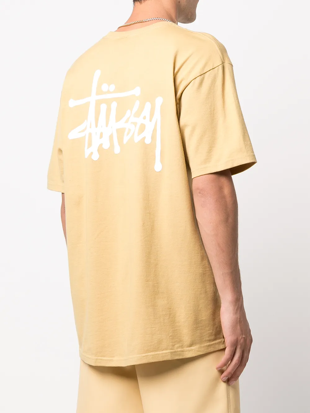 фото Stussy футболка с логотипом