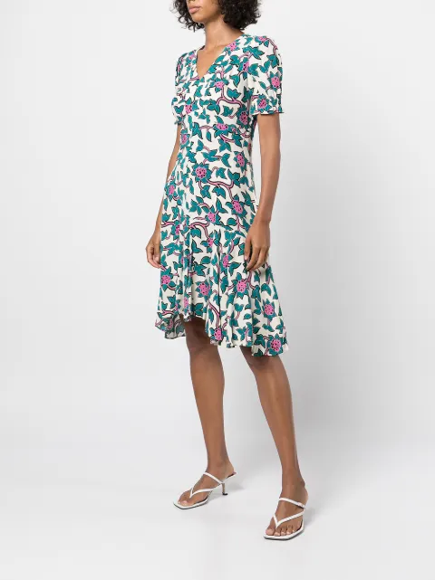 alexis floral gown