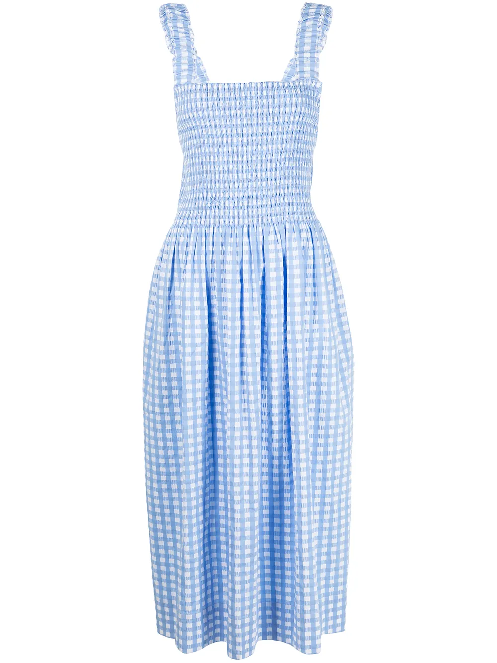 Three Graces платье Cordelia в клетку гингем