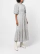 Sea Bubbie bubble-sleeve maxi dress