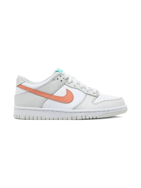 Nike Kids Dunk Low "Mismatch Swoosh - Tropical Twist" sneakers