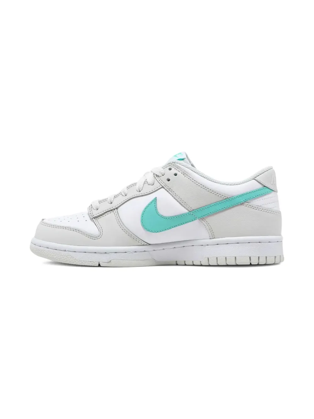 Nike Kids Dunk Low sneakers Wit