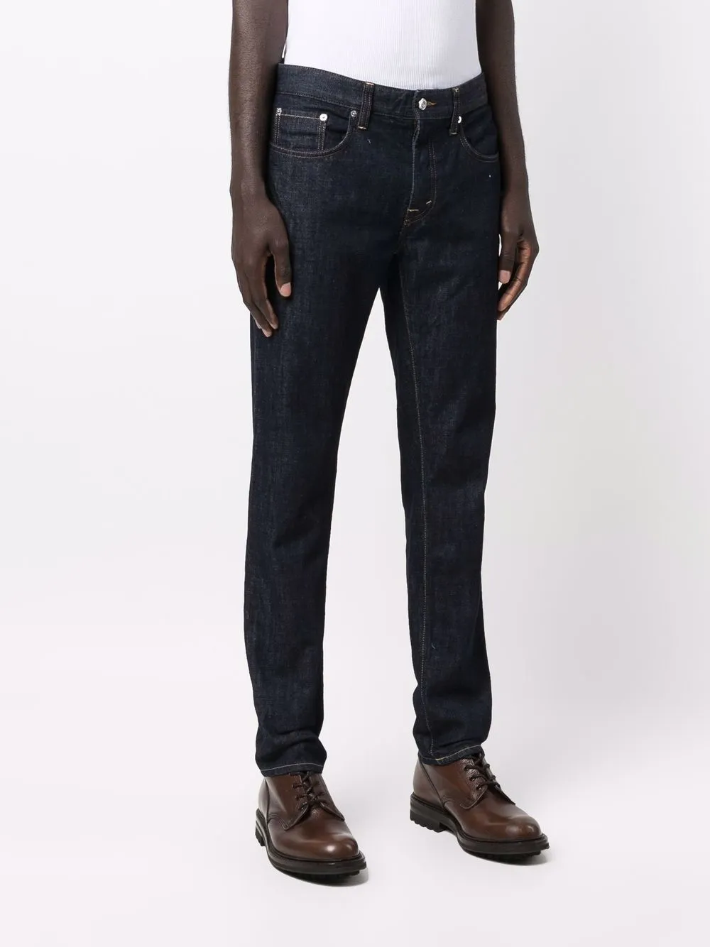 Department Five Kate Dark Wash Jeans In Blue