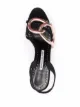 Manolo Blahnik chain-link detail leather sandals
