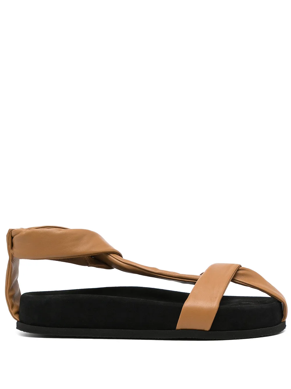 

NEOUS sandalias con tiras cruzadas - Marrón