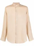 Frescobol Carioca long-sleeve linen shirt - Neutrals