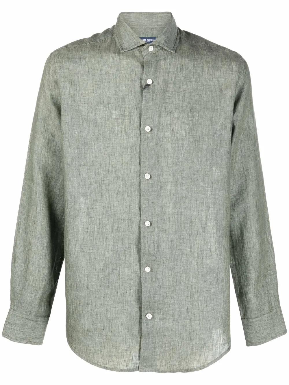 Frescobol Carioca long-sleeved linen shirt