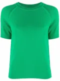 Barrie short-sleeve cashmere top - Green