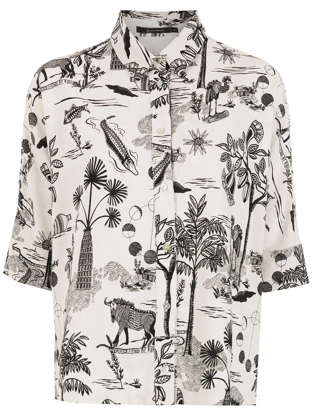 

Lenny Niemeyer camisa Savana - Negro