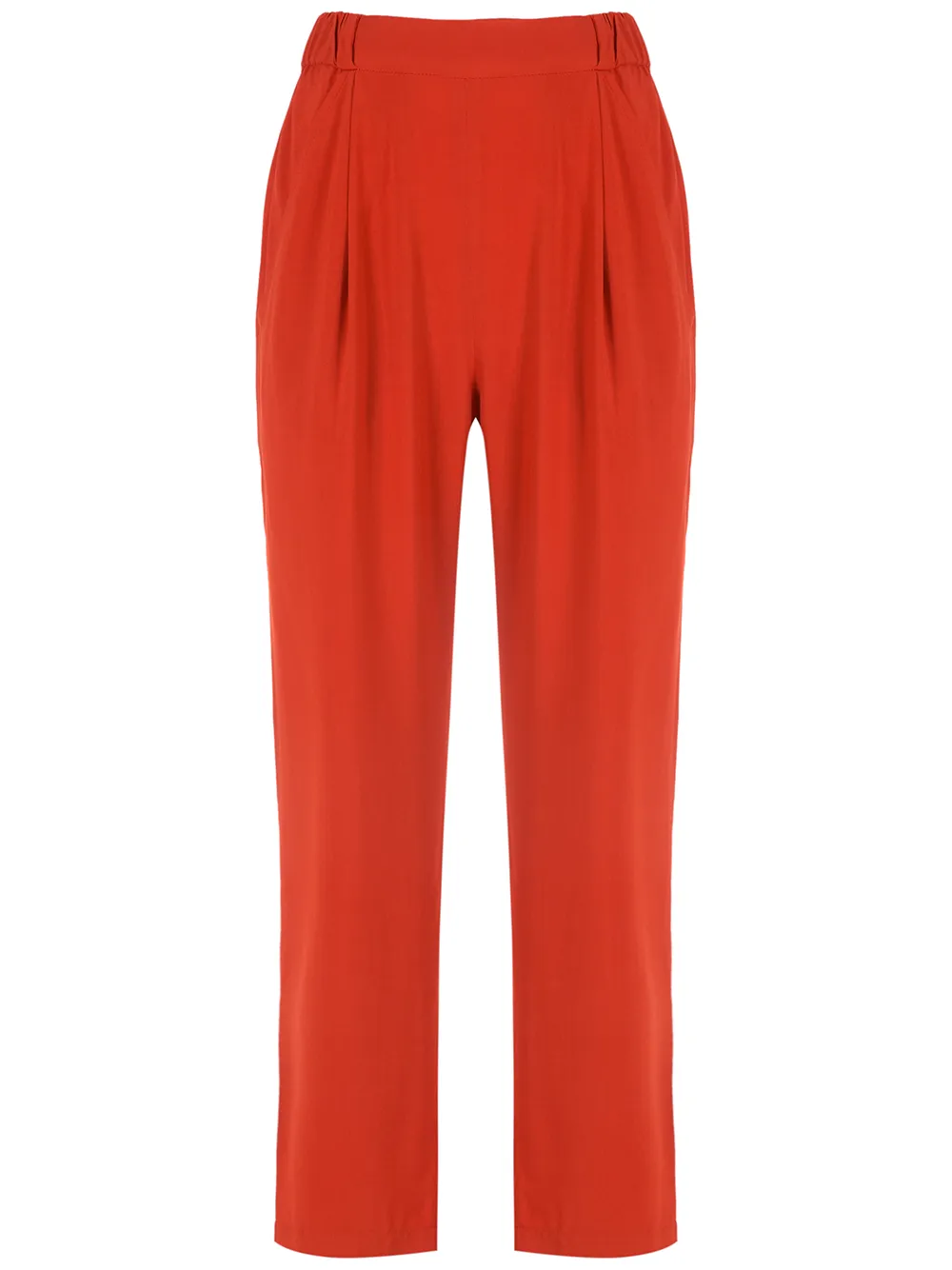 

Lenny Niemeyer pantalones capri con pretina elástica - Rojo