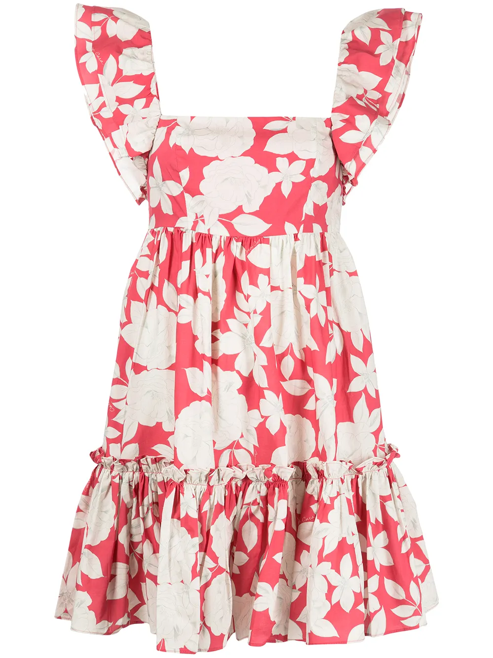 Cara Cara платье мини Lexa с цветочным принтом