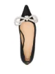 MACH & MACH embellished silk ballerina shoes
