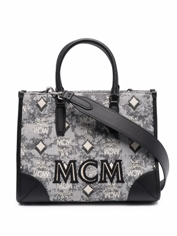 mcm monogram tote