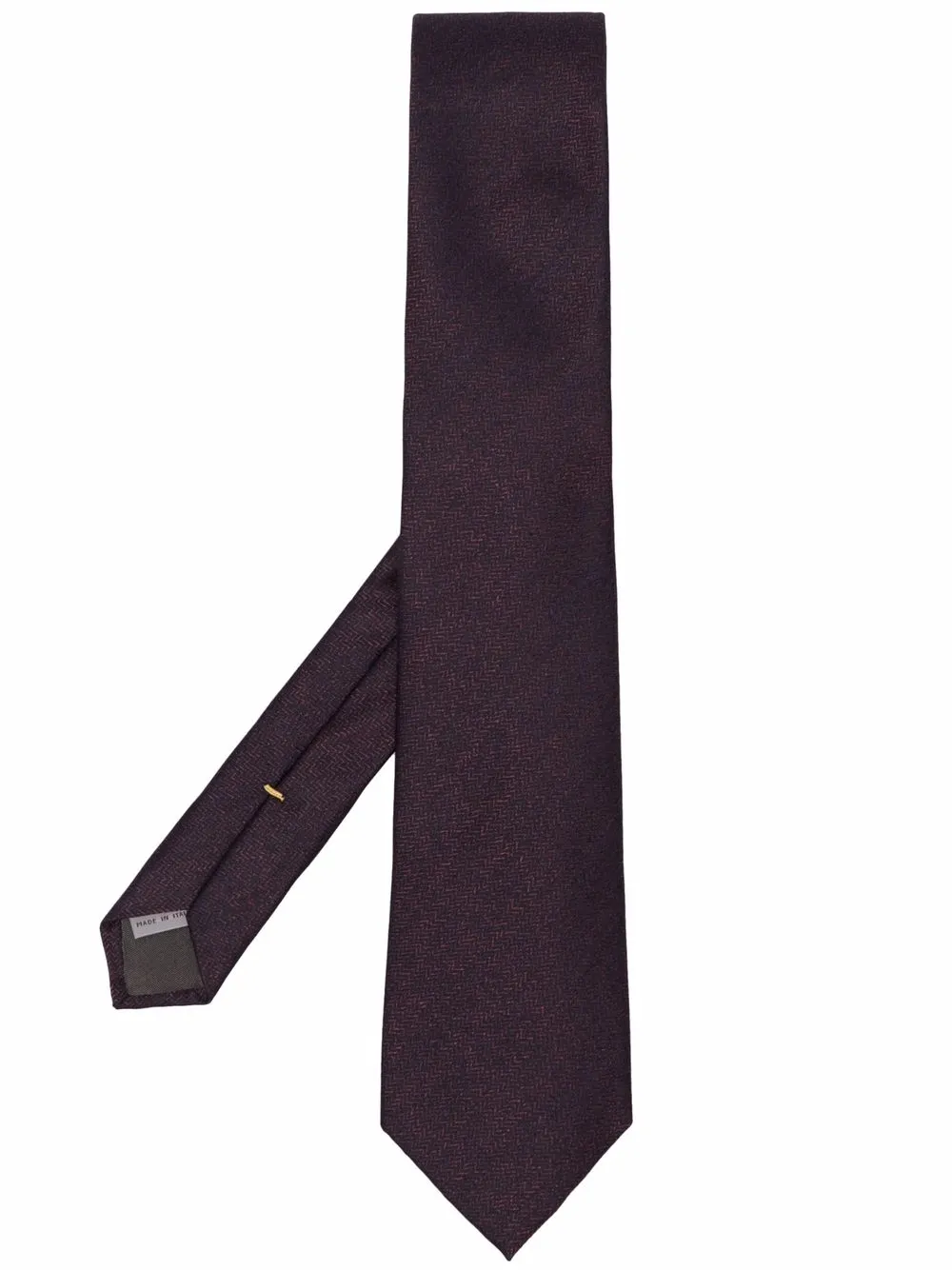 Canali галстук с заостренным концом