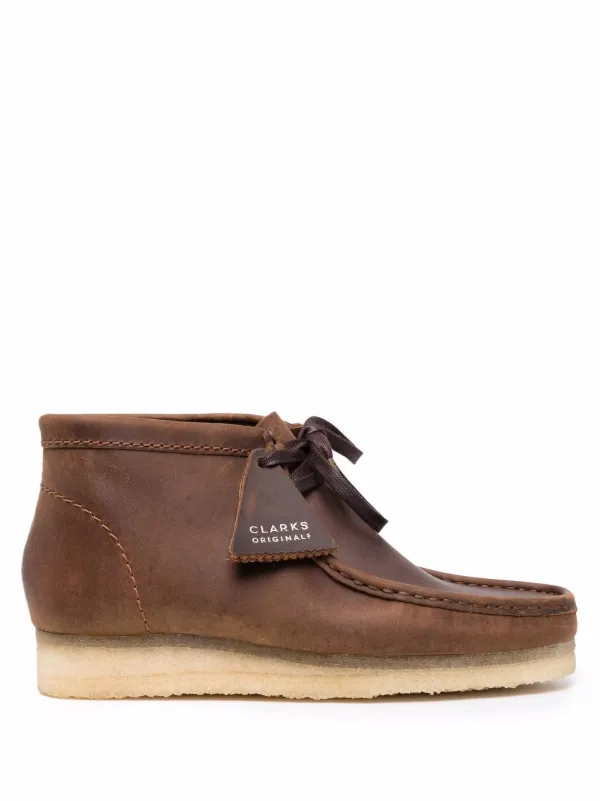 Clarks Originals lace-up Leather Desert Boots - Farfetch