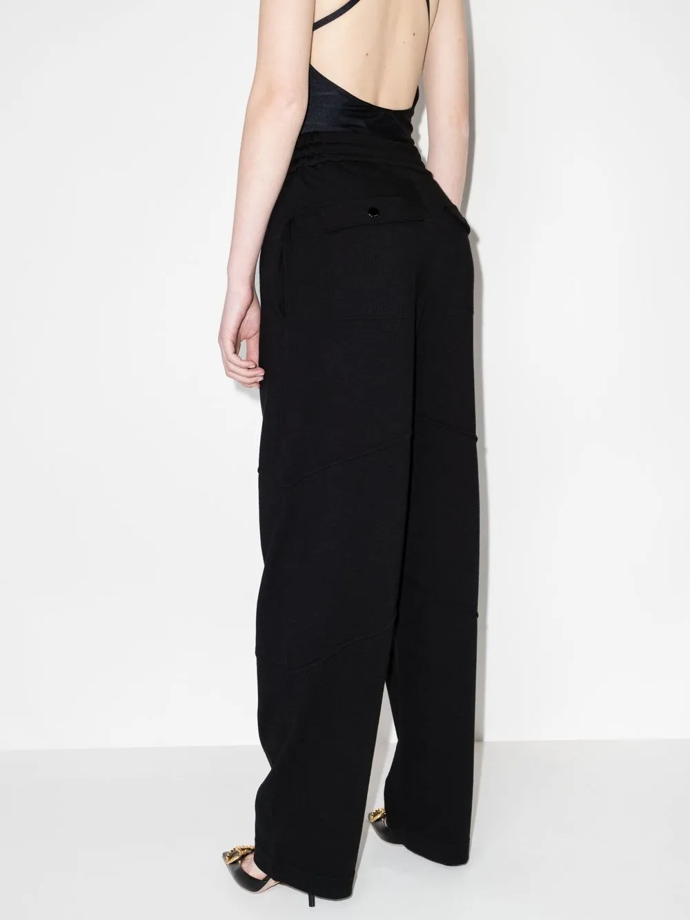 panelled track pants