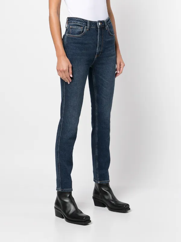 ANINE BING Jagger high rise Skinny Jeans Farfetch