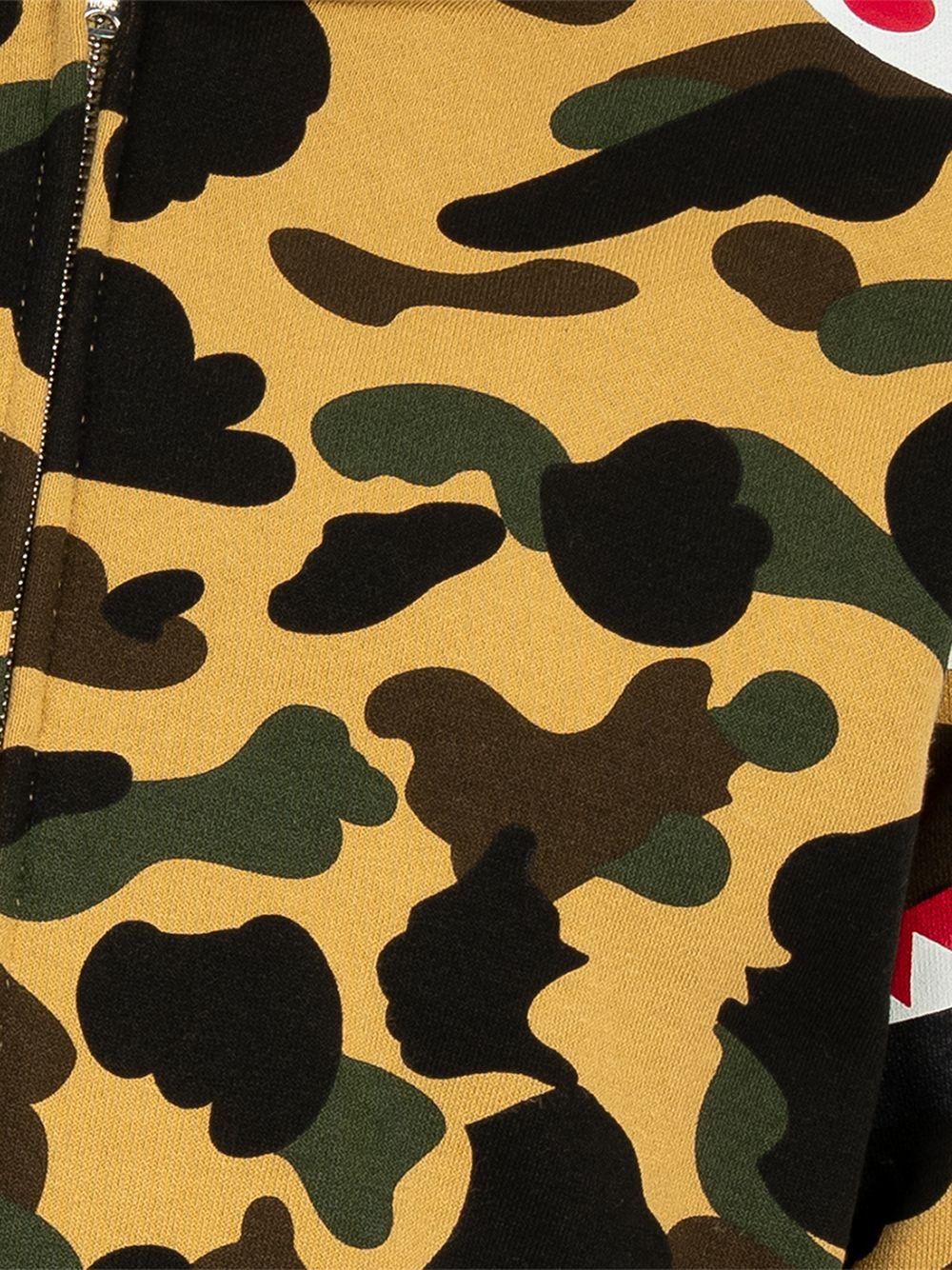 фото A bathing ape® худи 1st camo shark