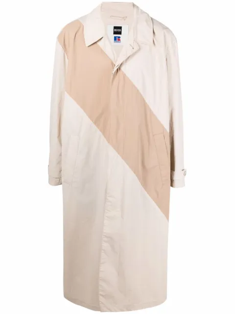 BOSS Casaco bicolor com botões