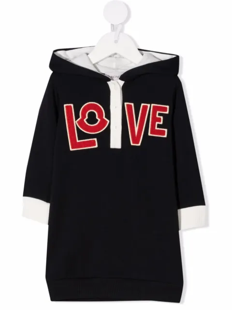 Moncler Enfant - love-patch hoodie