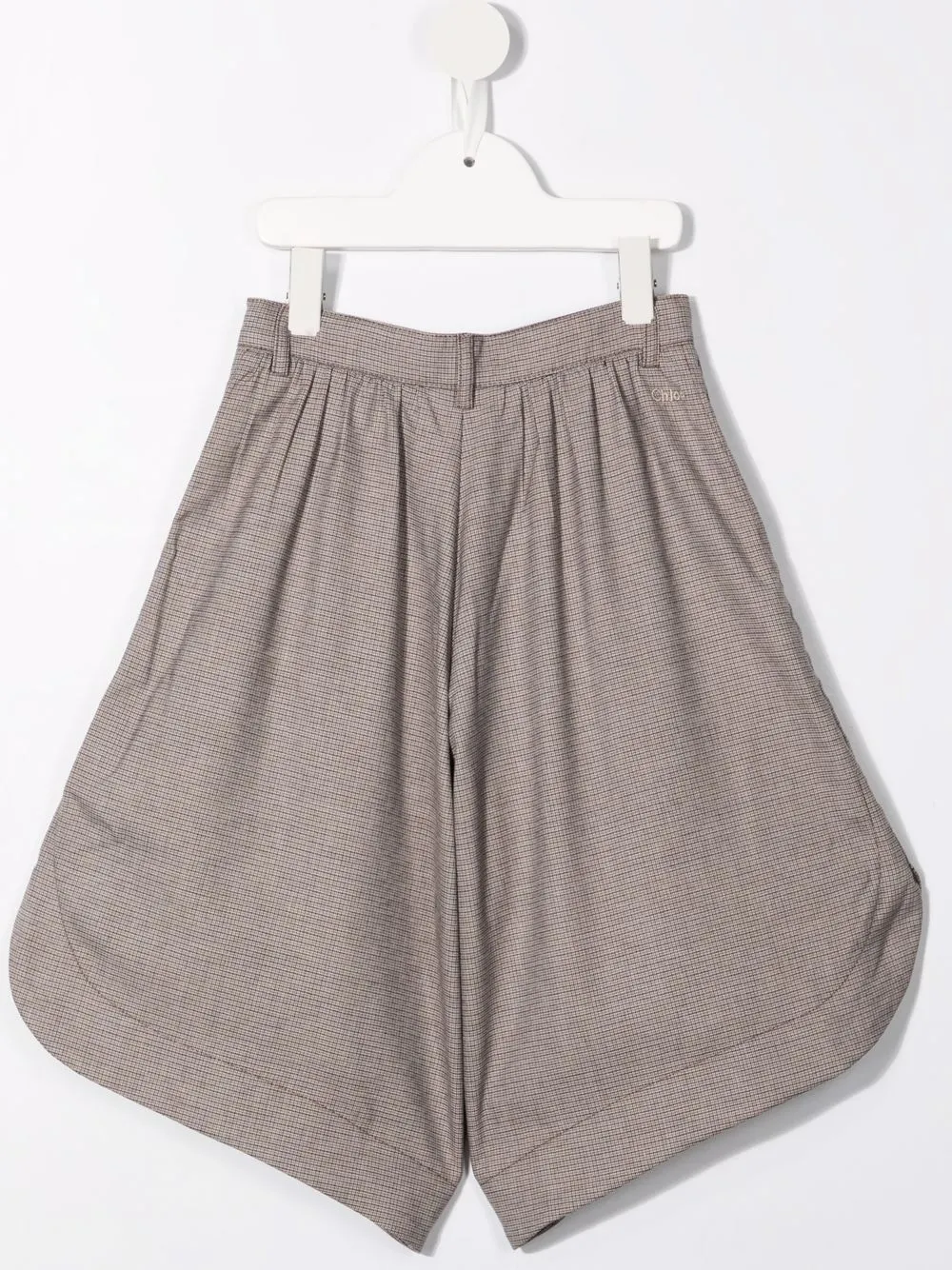 Chloé Kids Cropped broek - Bruin