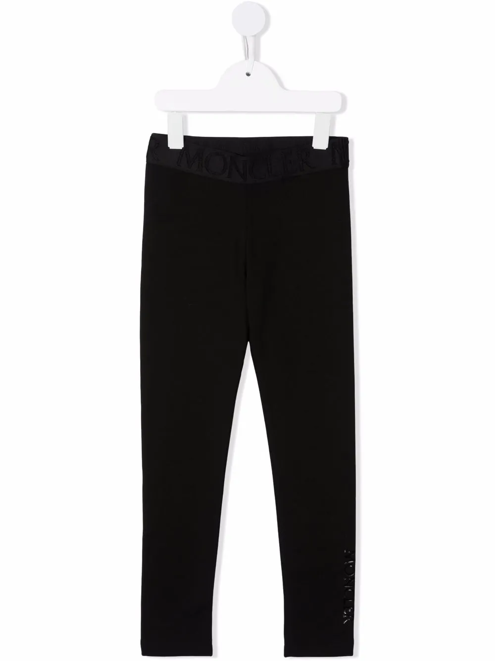 

Moncler Enfant logo-waistband leggings - Black